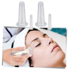4 silikonekopper til cupping ansigtsmassage - Ozerty