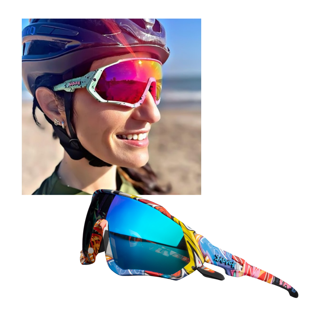 Polariserede solbriller til cykling - Ozerty