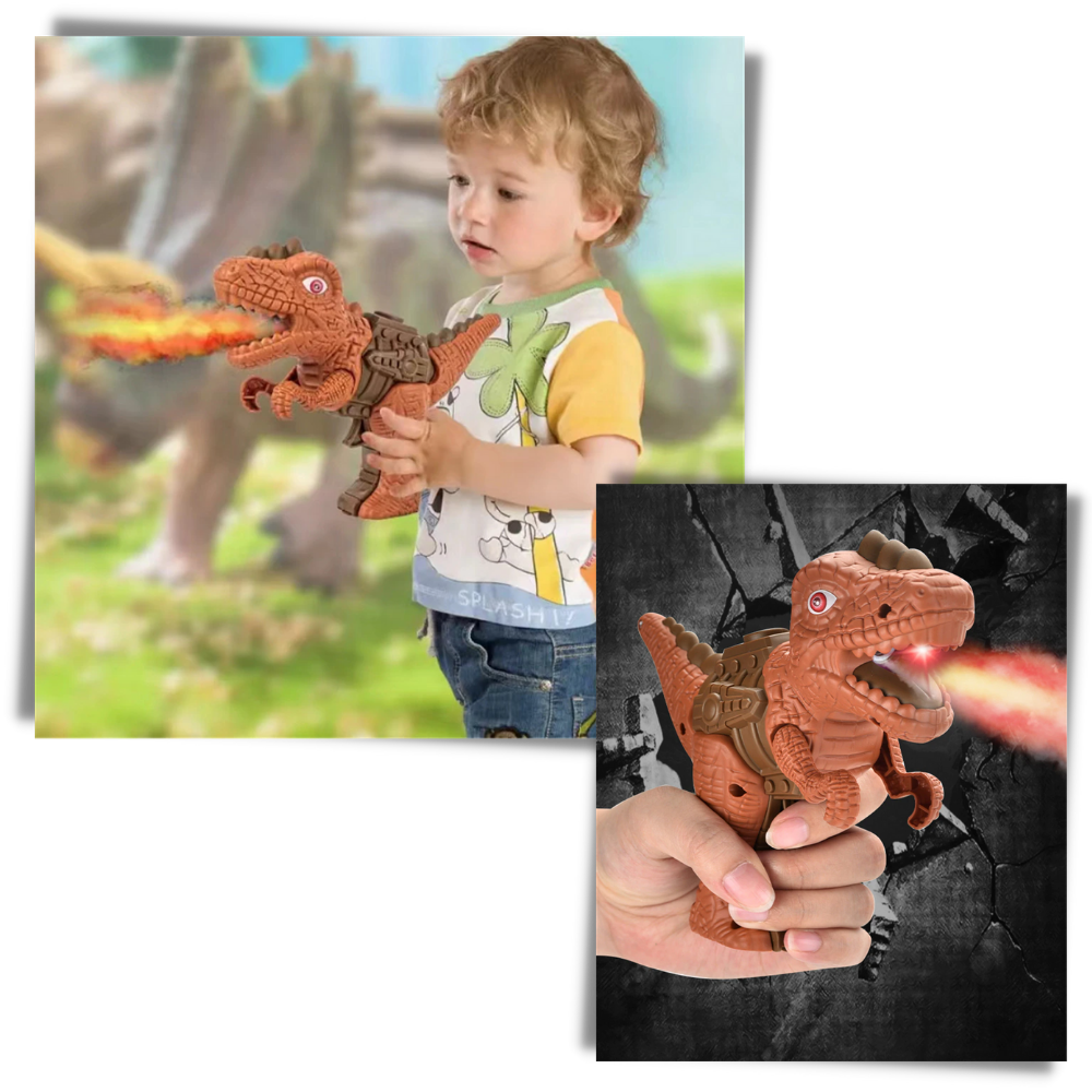 Dinosaur legetøjsbrandsprøjtepistol - Ozerty