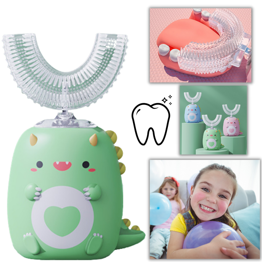 Elektrisk U-formet tandbørste til børn - Ozerty
