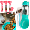Bærbar foderautomat og vandflaske til kæledyr - Ozerty
