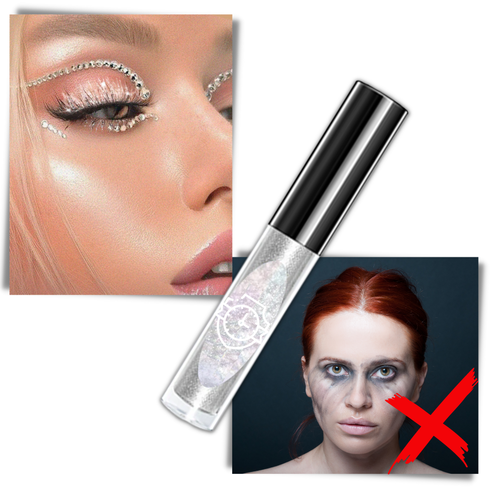 Vandtæt glitter makeup - Ozerty