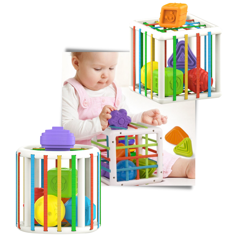 Farverige formklodser legetøj til børn - Ozerty
