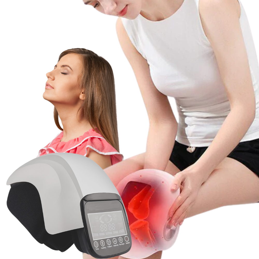 Elektrisk infrarødt knæmassageapparat - Ozerty