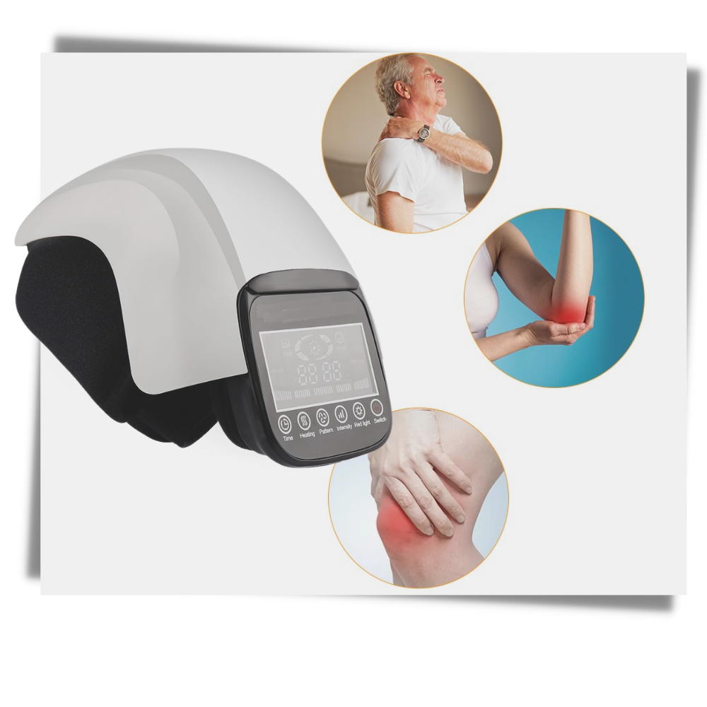 Elektrisk infrarødt knæmassageapparat - Ozerty