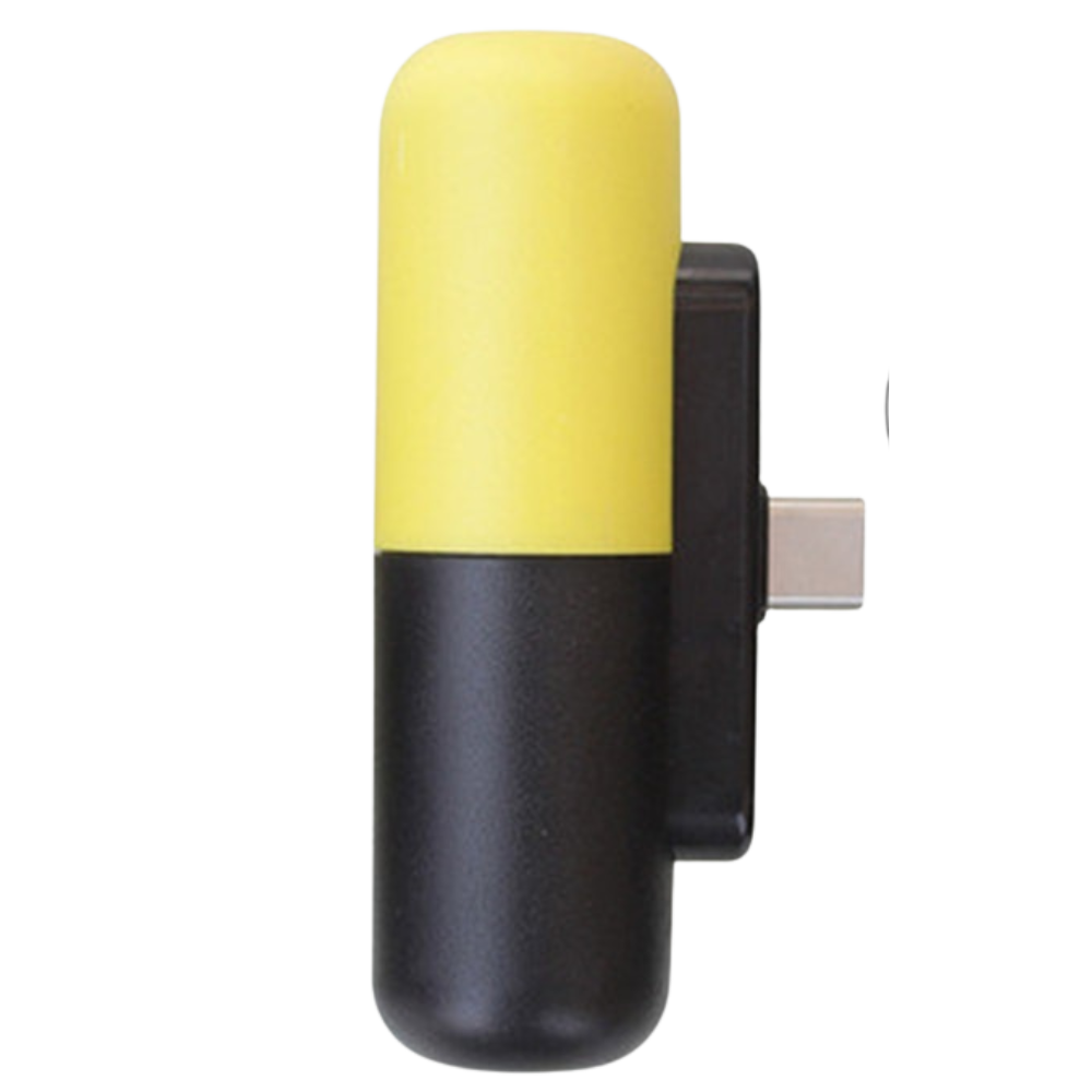 Kapselformet mini-bærbar powerbank
