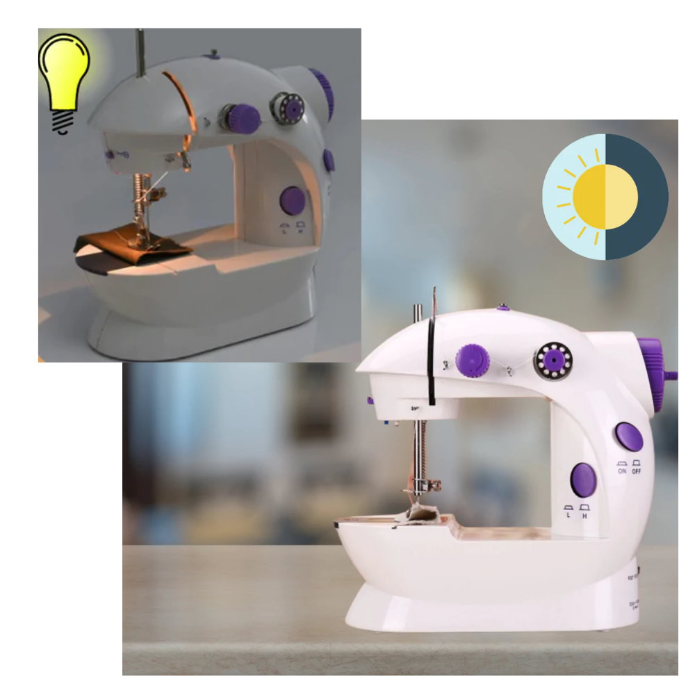 Bærbar elektrisk symaskine - Ozerty