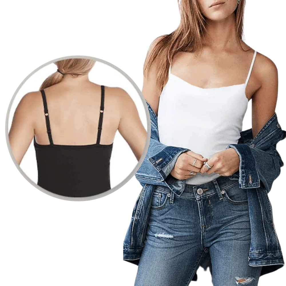 Camisole med indbygget bh - Ozerty