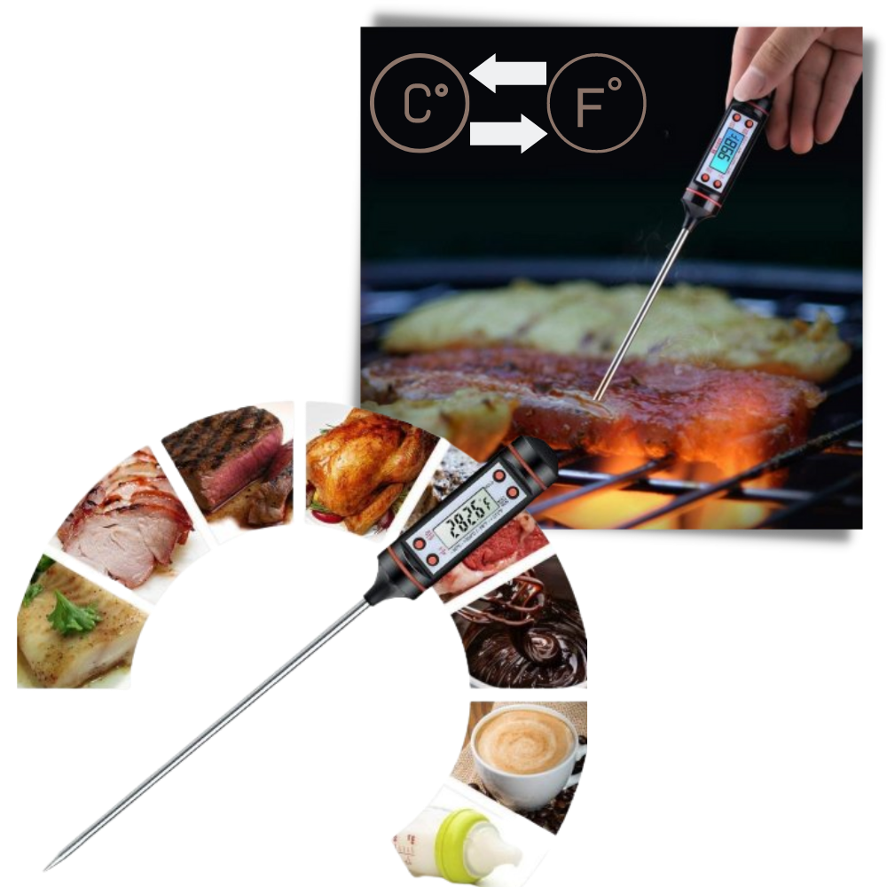 Digitalt termometer til madlavning - Ozerty