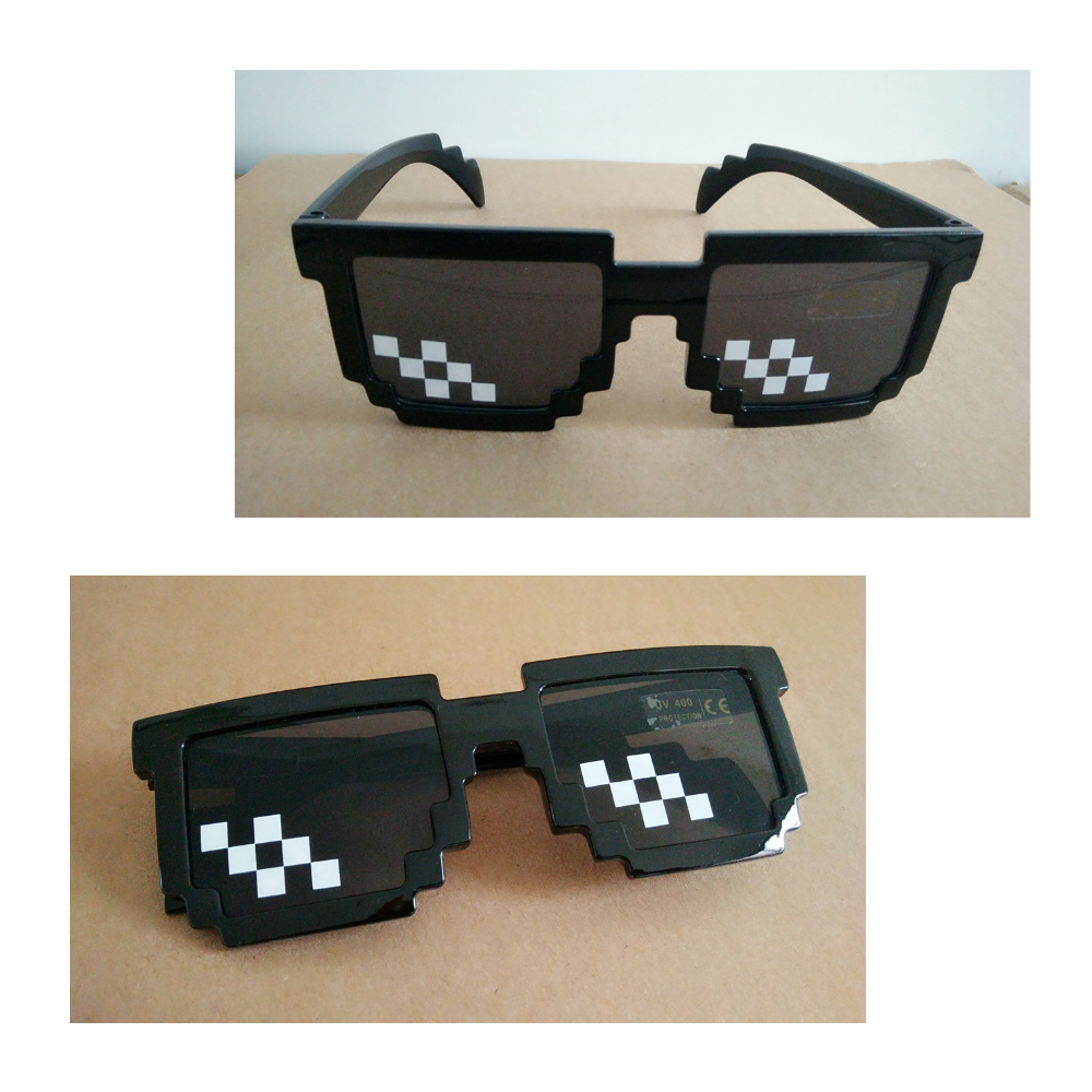Fashion pixel solbriller - Ozerty