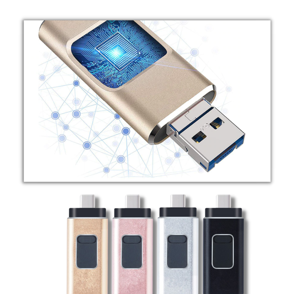4 I 1 USB-flashdrev - Ozerty