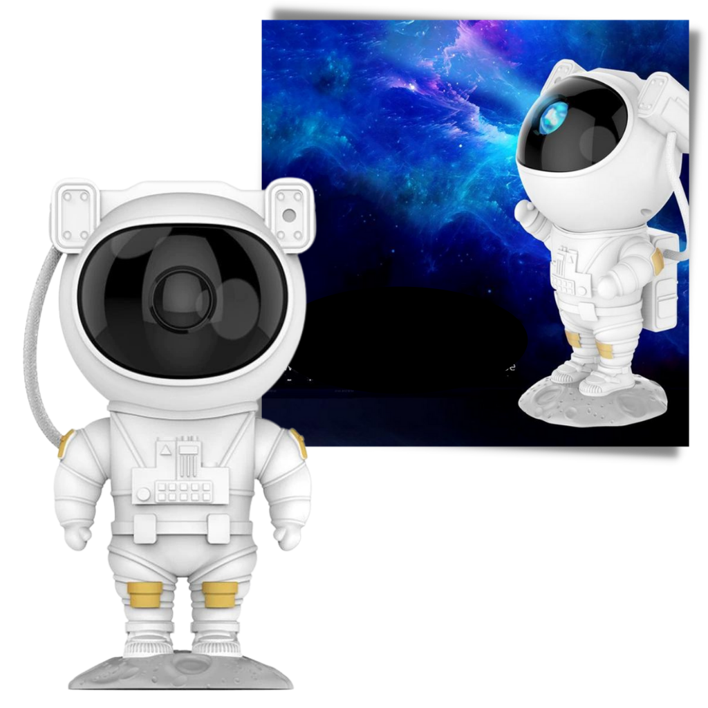 Astronaut projektor natlampe - Ozerty
