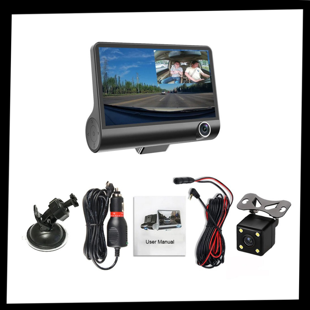 Fuld HD DVR-dashcam kamera til bil - Ozerty