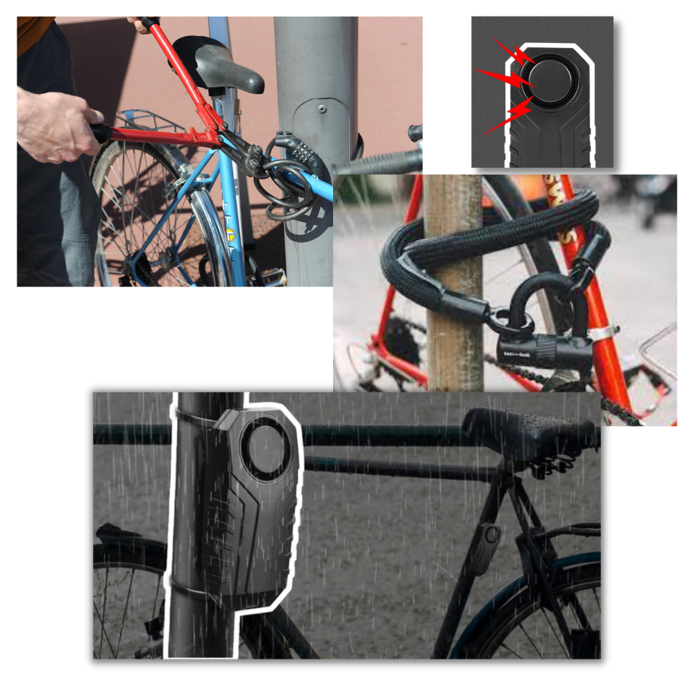 Alarmsystem til elektriske cykler - Ozerty