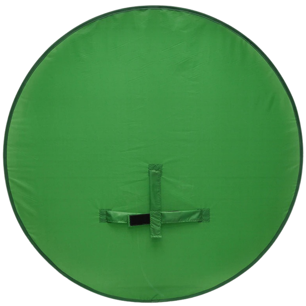 Sammenklappelig grøn skærm til stol - Ozerty