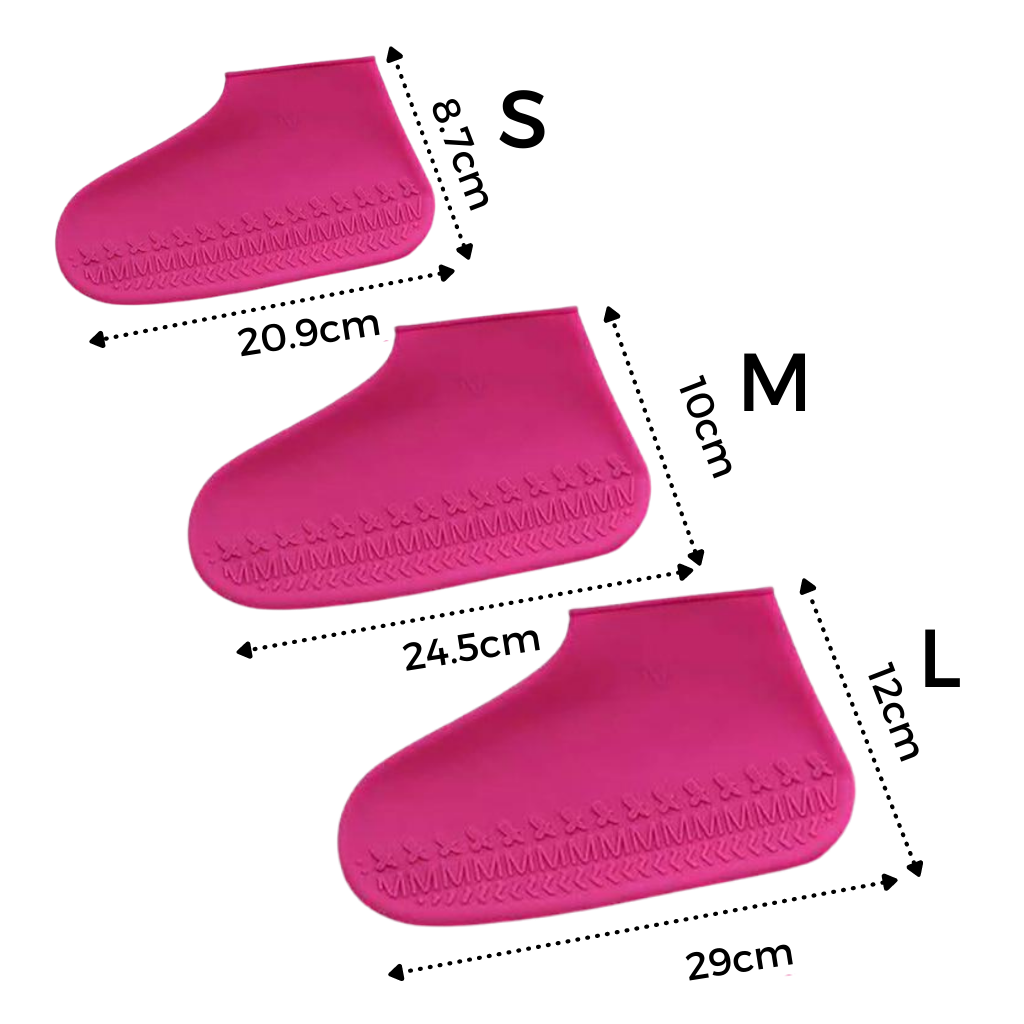 1 par vandtætte silikone skoovertræk - Ozerty