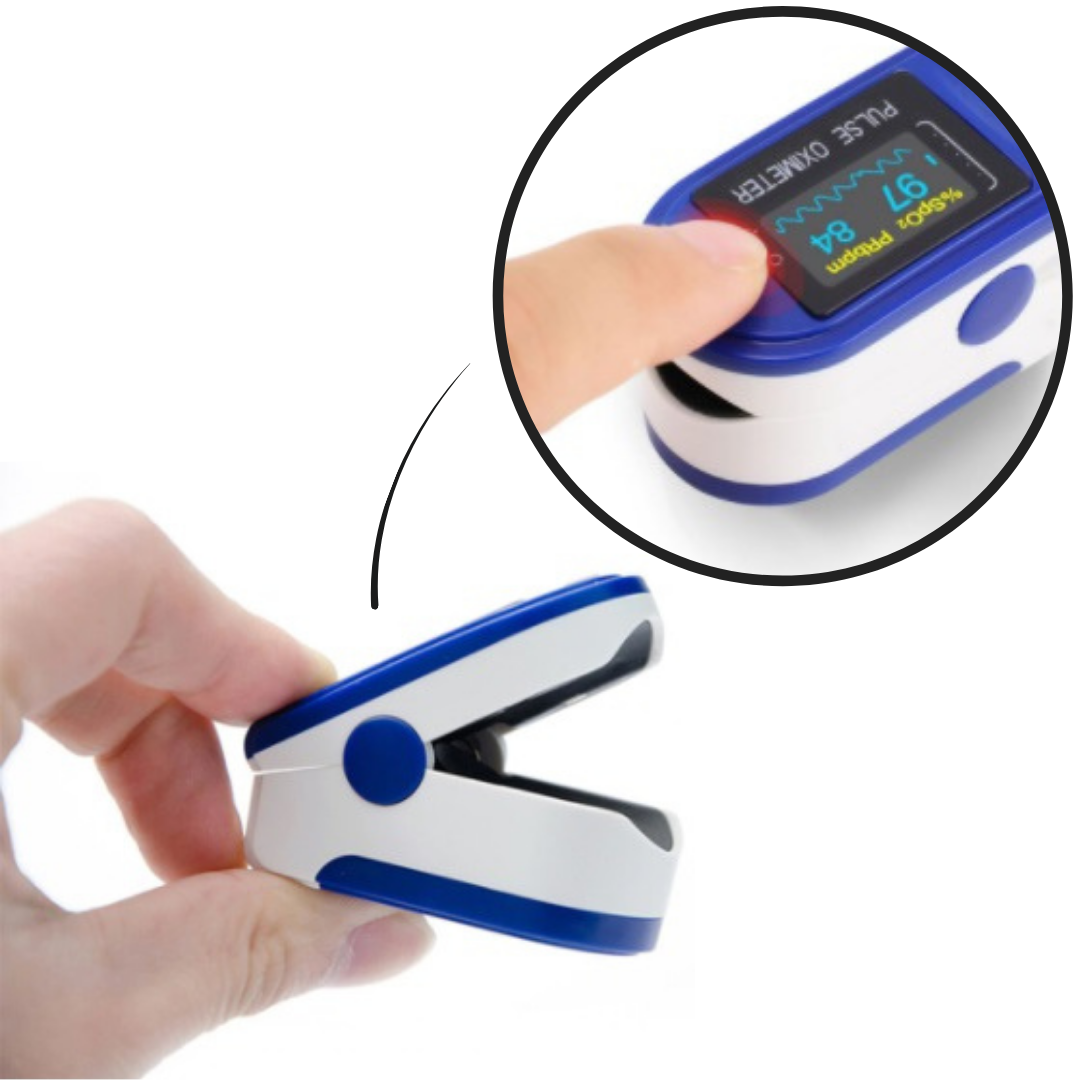 Digitalt fingerspids-pulsoximeter - Ozerty