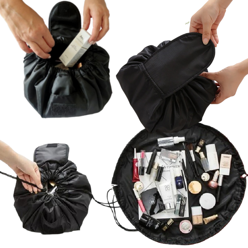 Trækbånds foldbar makeup-taske - Ozerty