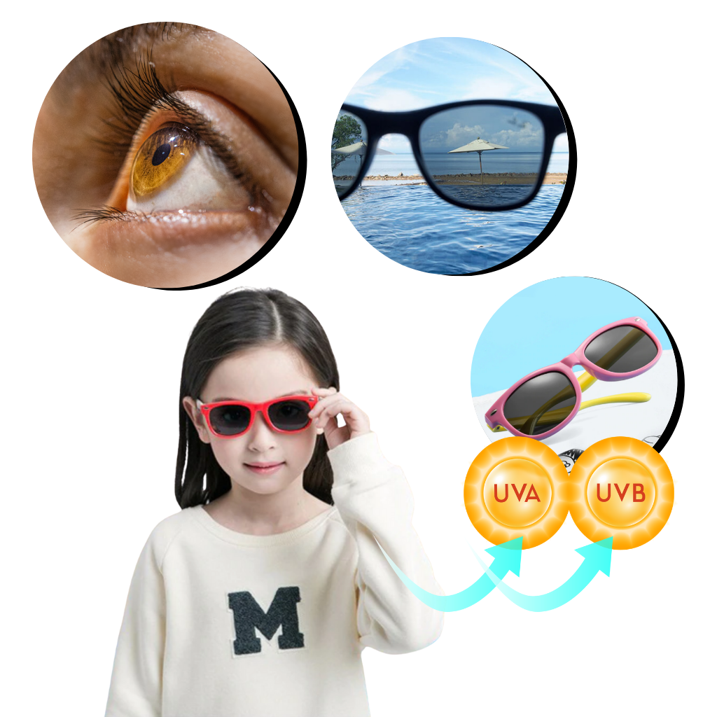 Fleksible Polariserede Solbriller til Børn - Ozerty