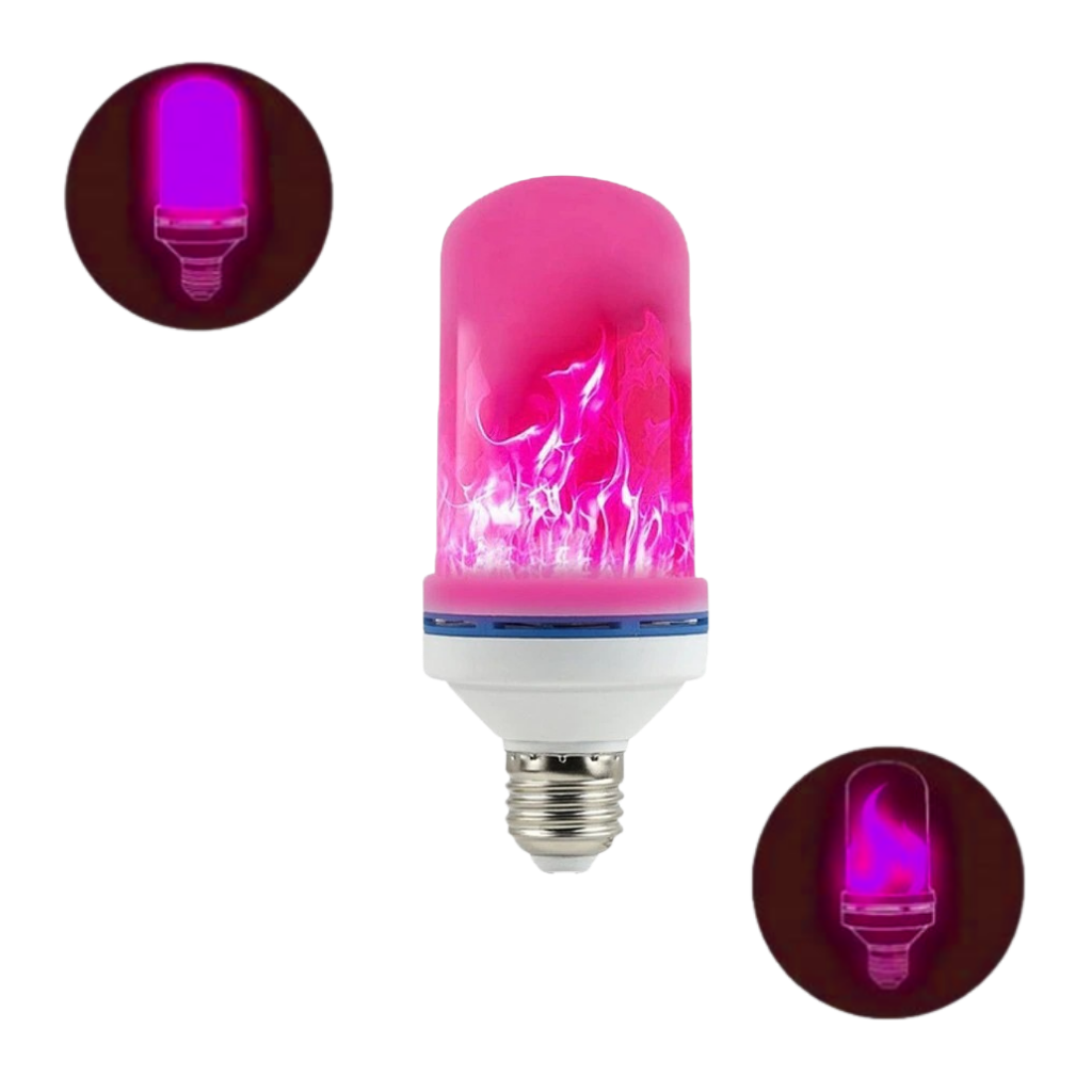 Flimrende LED-flamme lampe - Ozerty