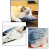 Sprællende fisk kattelegetøj - Ozerty