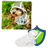 Hætteklædte regnjakker til hunde  - Ozerty