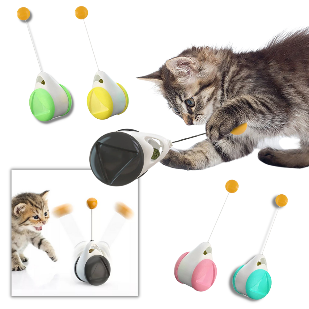 Interaktivt boldlegetøj til katte - Ozerty
