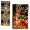 LED-gennemsigtige julekugler med glødepære - Ozerty