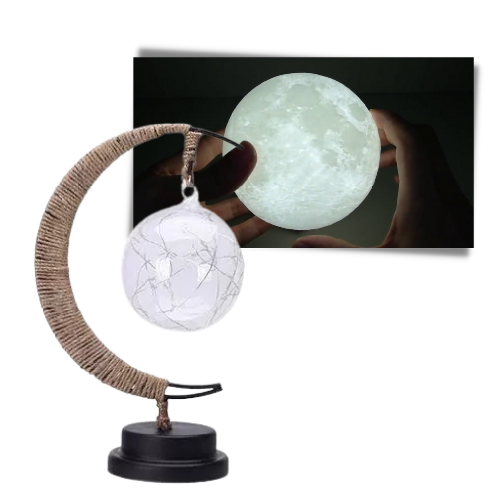 Fortryllet lunar LED-lampe - Ozerty