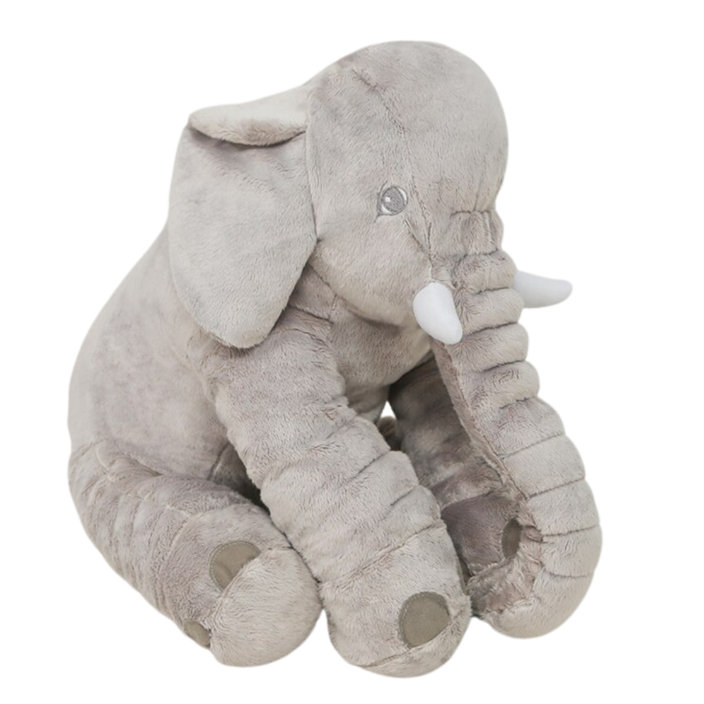 Stor baby elephant plushie pude | Småbørns kramme pude - Ozerty Danmark
