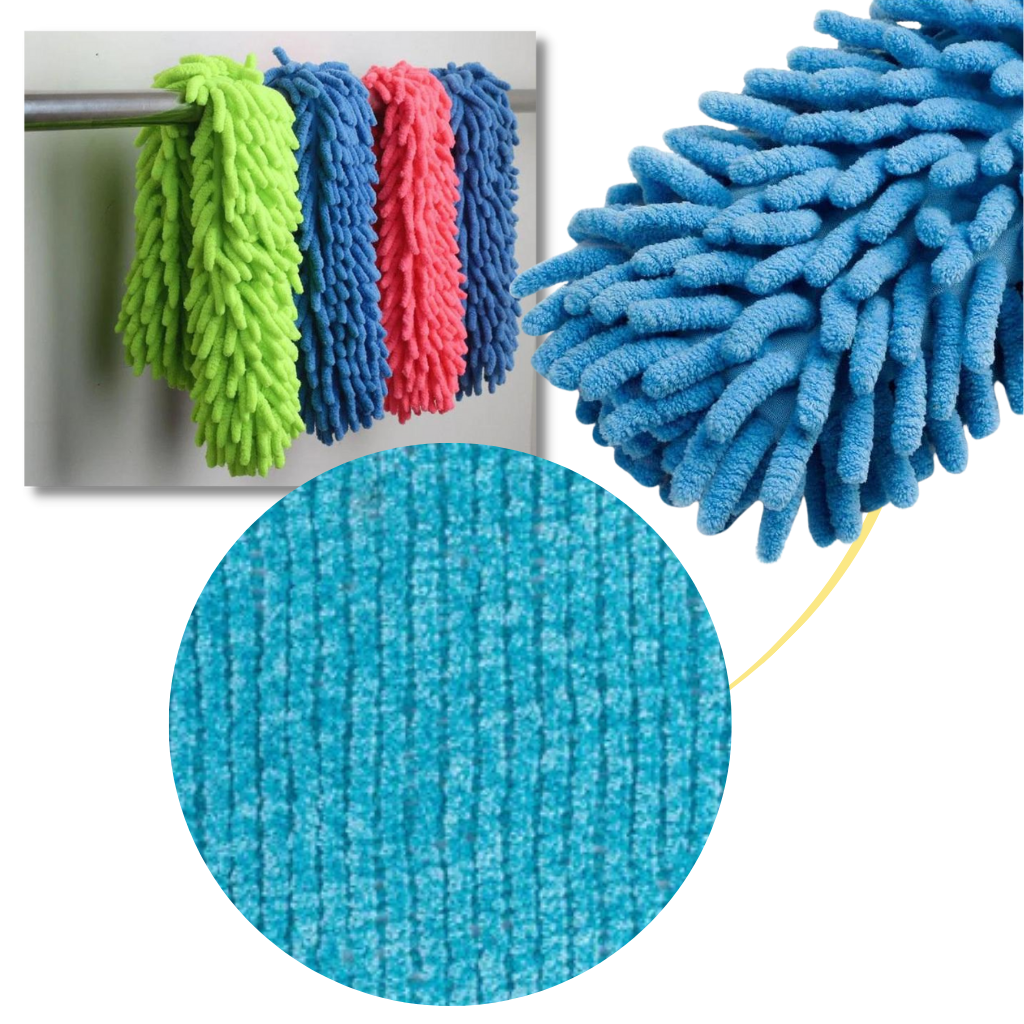 Microfiber fleksibel støveklud til rengøring - Ozerty