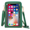 Multi-lomme touchscreen crossbody taske