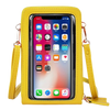 Multi-lomme touchscreen crossbody taske