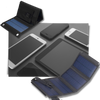 Bærbart solpanel med 2 USB-porte - Ozerty