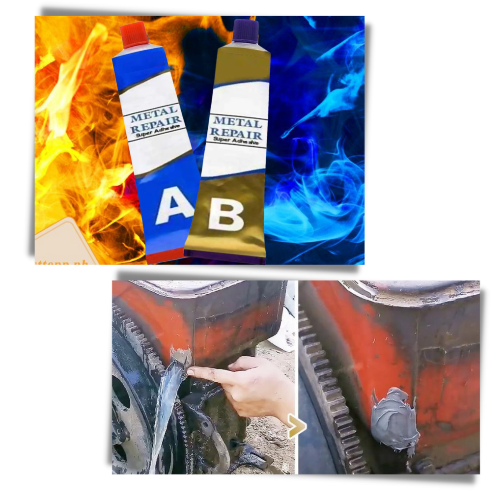Industriel metalreparationspasta - Ozerty