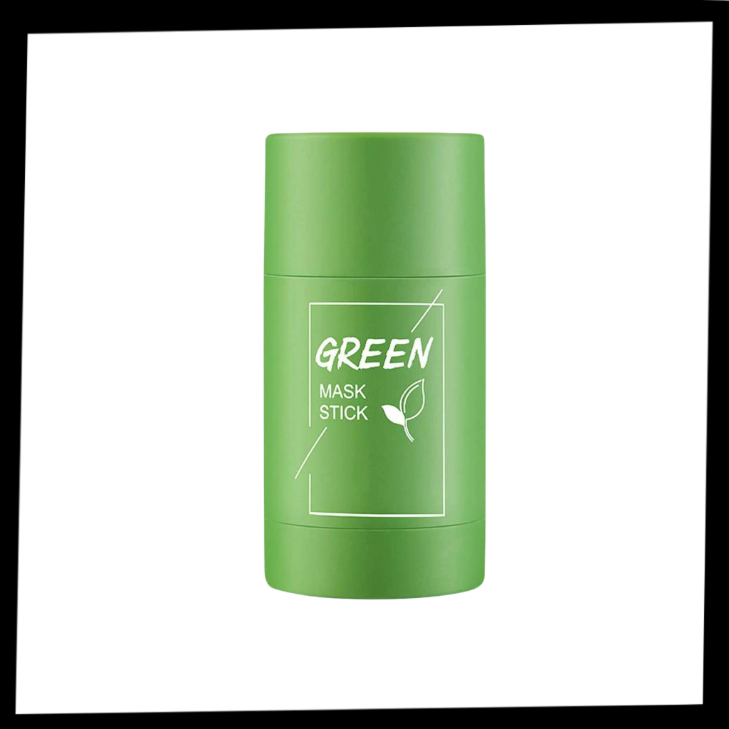 Fri for porer dyb udrensning fjernelse af hudorme grøn te maske - Ozerty