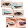 Pakke med hurtige eyeliner stencils - Ozerty