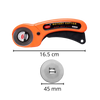 Stofrulleskærer med fem 45 mm knive - Ozerty
