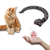 Fjernbetjenings interaktiv slange legetøj til kat - Ozerty