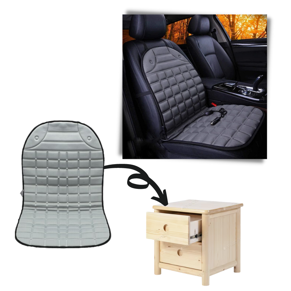 Opvarmet sædebetræk til bil, SUV og lastbil - Ozerty
