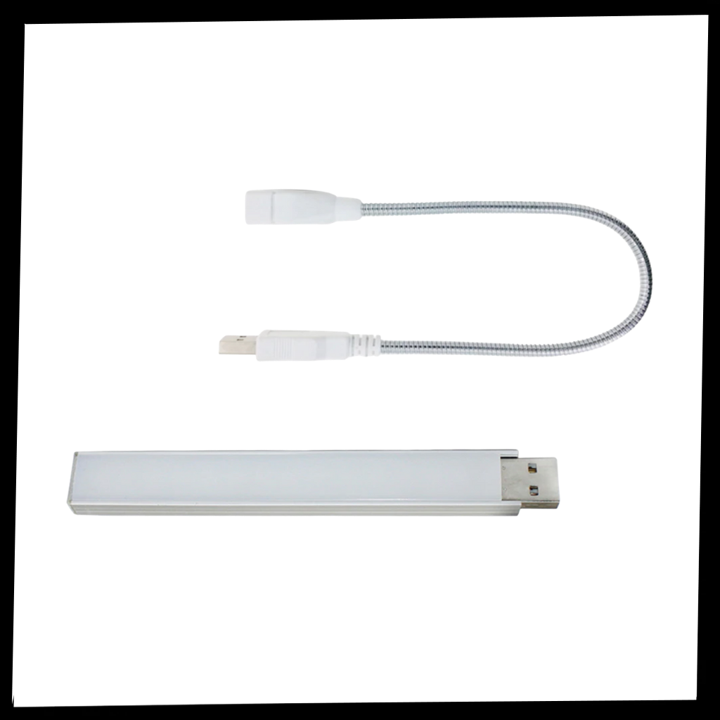 USB og LED-Grolys til Planter med Fleksibel Stang - Ozerty