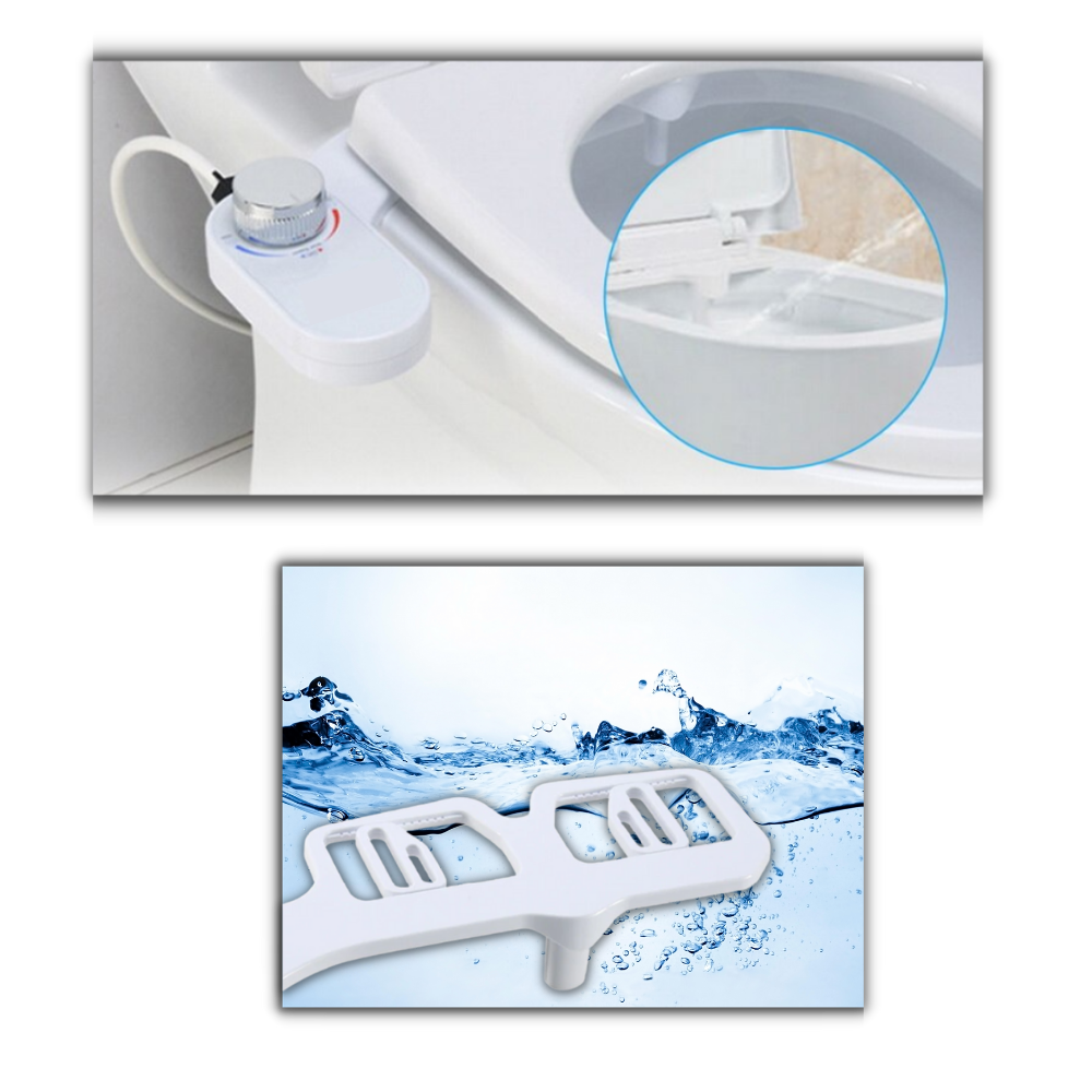 Toilet bidet-system - toilettilbehør til ferskvandstoilet - vand bidet-system vand-toilet - japansk tilbehør - Danmark