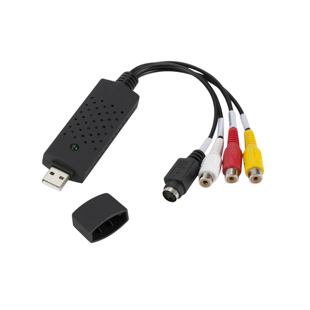 USB 2.0 Adapter til lettere optagelse af video TV DVD VHS DVR

 - Ozerty